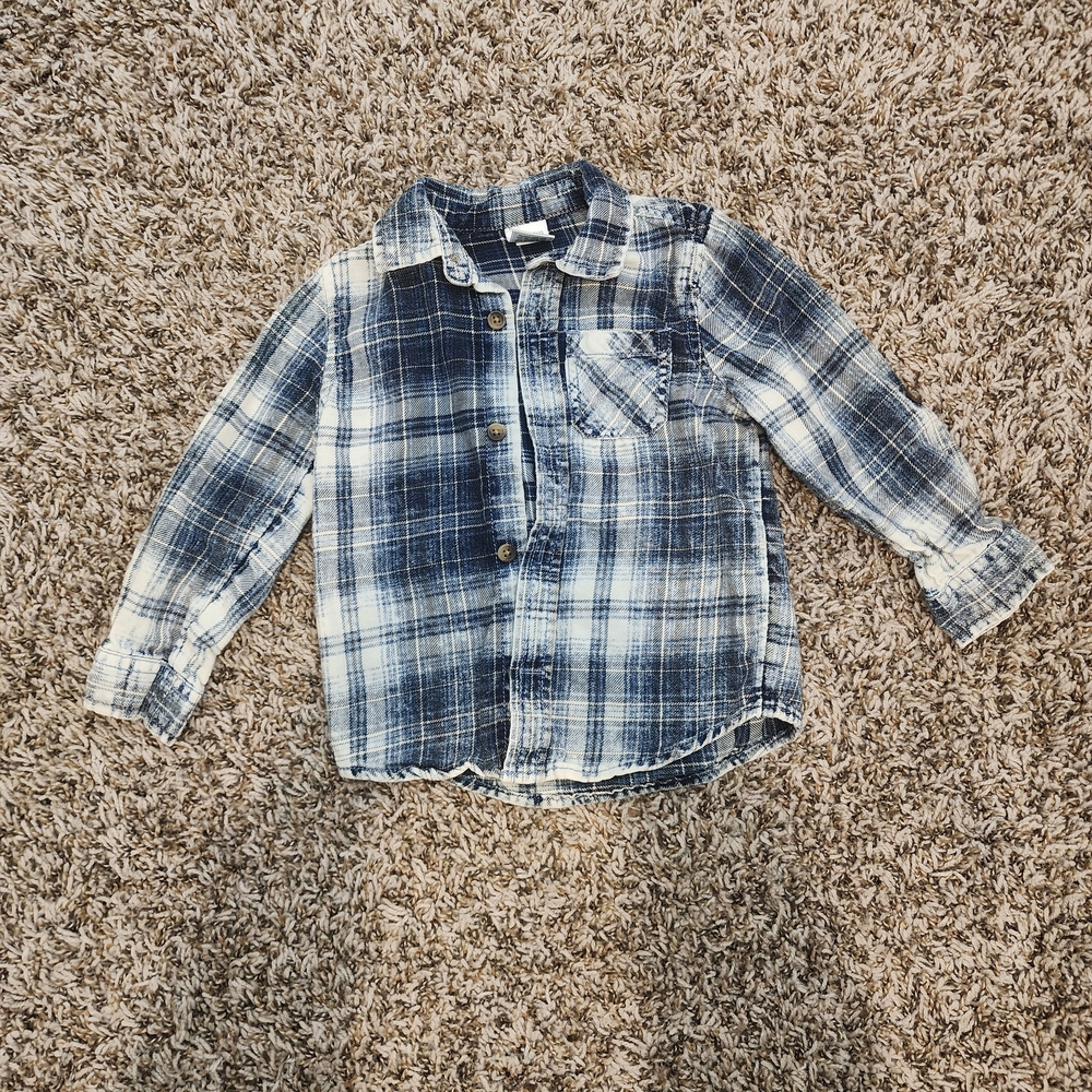 Plaid Button Down Shirt